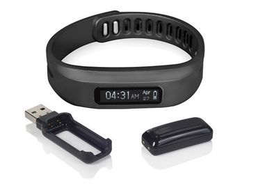 Bracelete de relógio de Bluetooth do perseguidor do sono do podómetro com punho do silicone