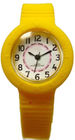 Relógios do punho do silicone da resistência de água, relógio unisex da pulseira