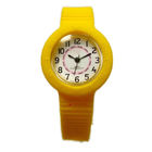 Relógios do punho do silicone da resistência de água, relógio unisex da pulseira