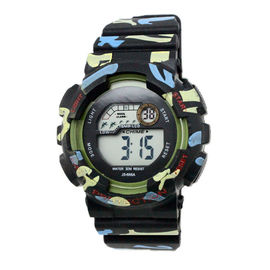 Os relógios de Digitas Multifunction de quartzo, camuflam o relógio de pulso unisex à moda original