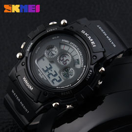 Relógio de Digitas Multifunction impermeável nadador para os homens e o menino 5ATM