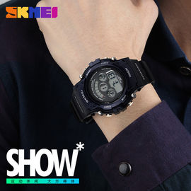Relógio de Digitas Multifunction impermeável nadador para os homens e o menino 5ATM