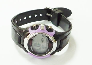 Black Watch Digital Silicone Jelly / EL Sports Watch / multifunções Digital Watch 3ATM